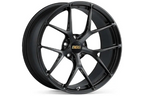 Matte black BBS FI-R 20" and 21" wheel set for Porsche 911 Carrera (992) with multi-spoke design and high-performance alloy wheels.