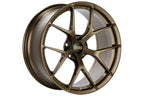 BBS FI-R Evo Porsche 911 GT3 (992) Centerlock 20" and 21" wheels in Citrine Gold, showing front and rear wheel set.
