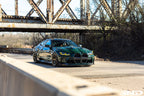 BBS G8X M2/M3/M4 RI-D 20-inch diamond gold wheel set on a vehicle, showcasing sleek alloy wheels with detailed design.