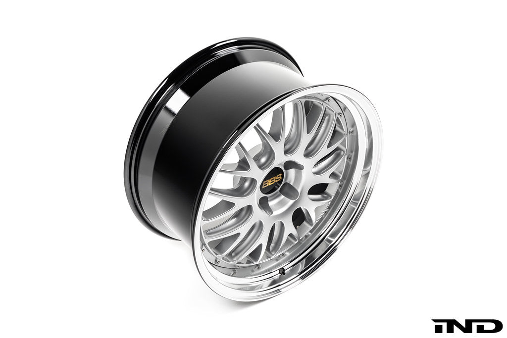 Silver BBS G8X M2, M3, M4 RT-88 20-inch wheel set with center cap for sporty car styling