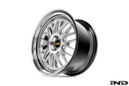 BBS G8X M2/M3/M4 RT-88 20-inch silver alloy wheel set showing close-up of rims with silver centers and detailed design.