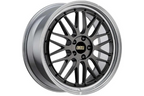 BBS LM 19-inch diamond black wheel set for Porsche 718 Boxster and Cayman 982 models, showcasing sleek, sporty wheel design.