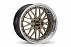 BBS 991 Carrera LM 20-inch diamond gold alloy wheel set featuring diamond cut finish for Porsche C2, C2S, C4, and C4S models.