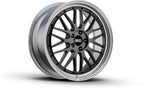 BBS 991 Turbo LM 20-inch diamond black wheel set featuring sleek alloy wheels with a multi-spoke design.