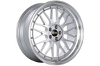 BBS LM Porsche 911 Carrera (992) 20 and 21-inch diamond silver wheel set showing multi-spoke alloy wheels