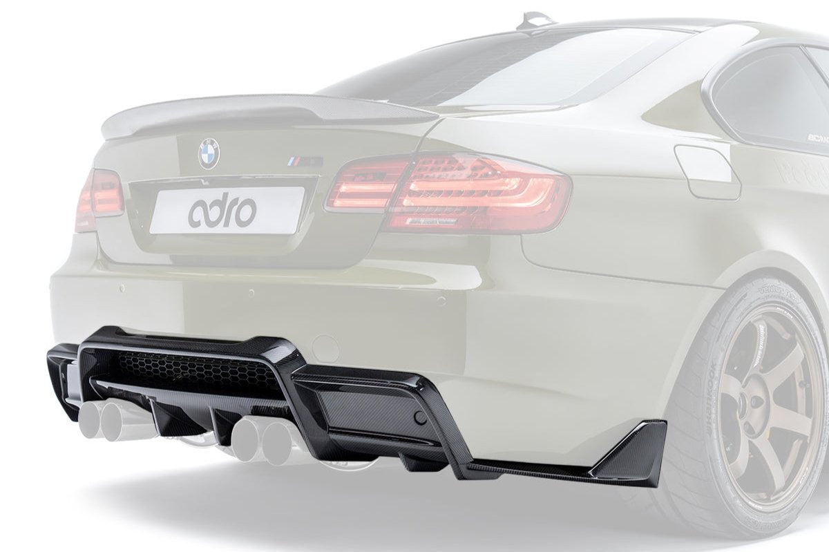 M3 Rear Carbon Diffuser BMW E92 M3 Carbon Rear Diffuser ADRO Prepreg Carbon Fiber