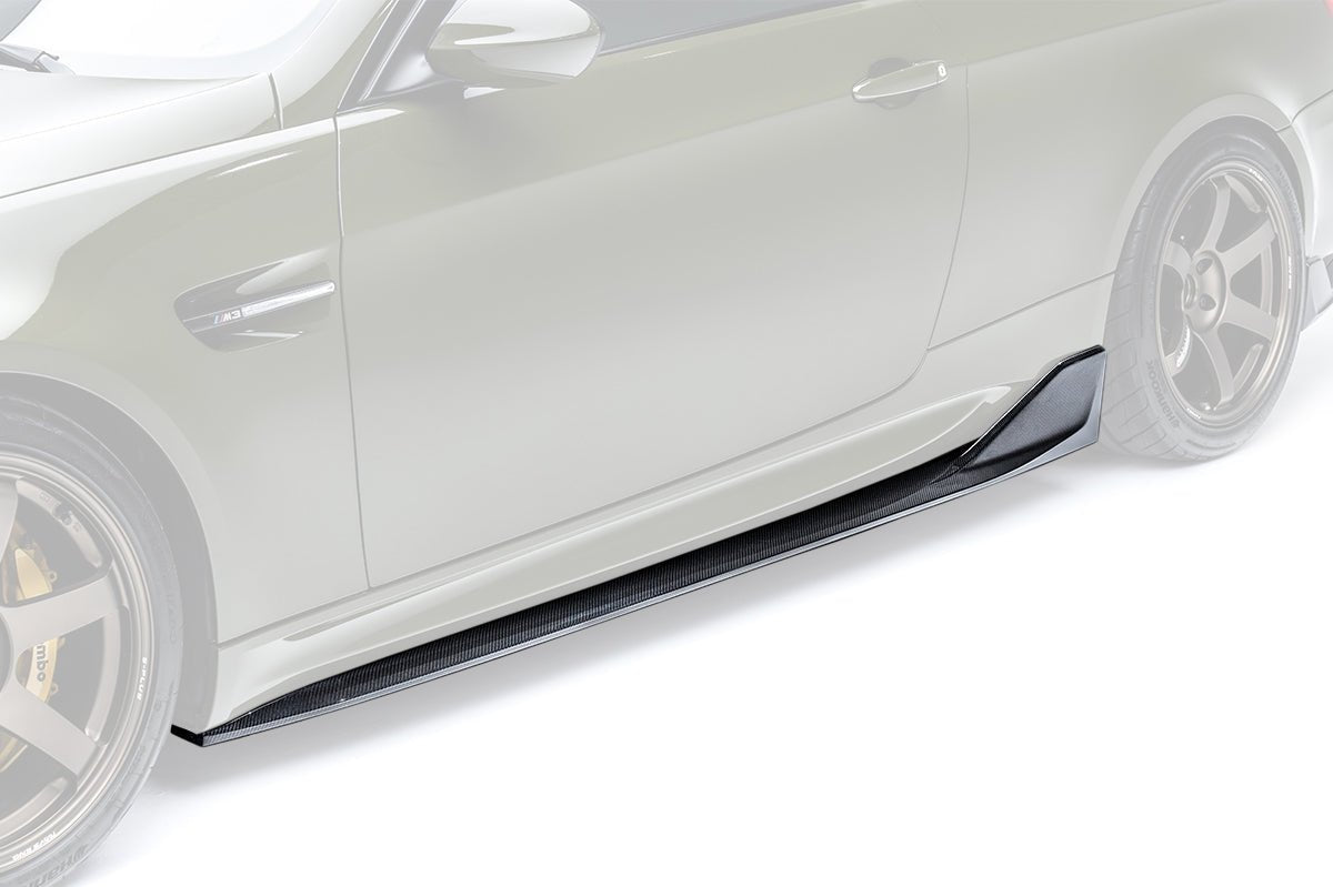 BMW E92 M3 Carbon Side Skirt Set ADRO Prepreg Carbon Fiber