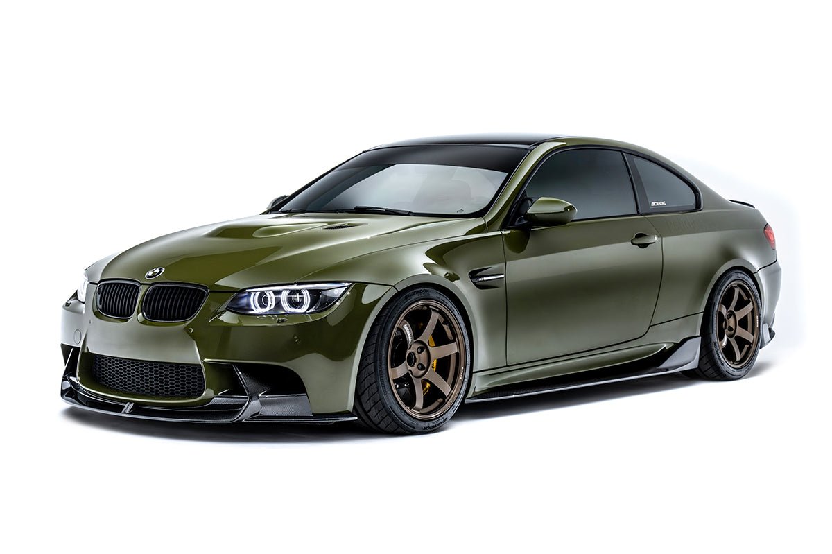 BMW E92 M3 Carbon Side Skirt Set ADRO Prepreg Carbon Fiber