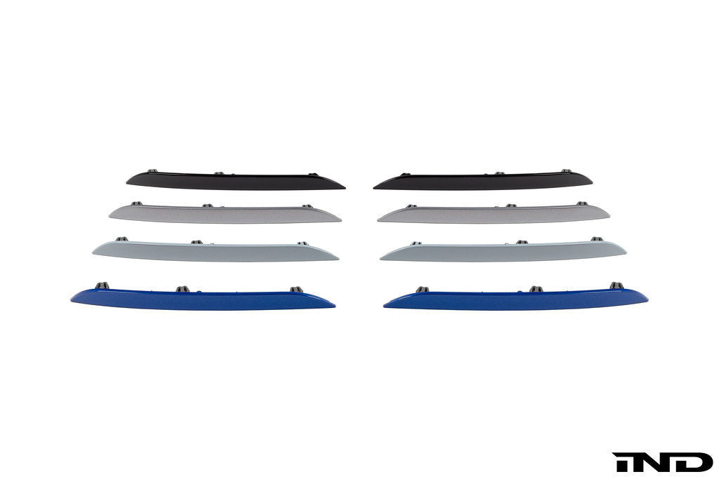 BMW G22 G23 4-Series painted rear reflectors by IND, exterior car accessories shown on a white background.