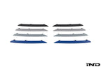 BMW G22 G23 4-Series painted rear reflectors by IND, exterior car accessories shown on a white background.