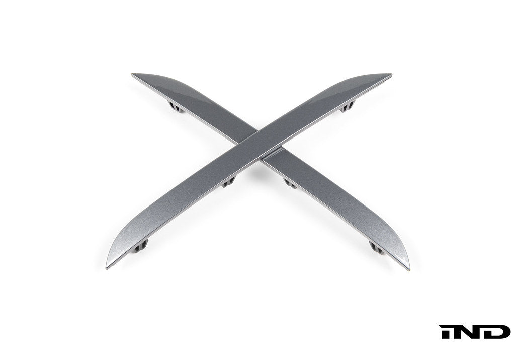 BMW G22 G23 4-Series painted rear reflectors by IND, exterior car accessories, shown on a white background.