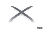 BMW G22 G23 4-Series painted rear reflectors by IND, exterior car accessories, shown on a white background.
