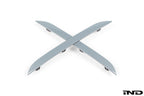BMW G22 G23 4-Series painted rear reflectors set by IND, exterior car accessories, white background showing reflective details.