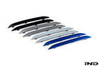 BMW G22 G23 4-Series painted rear reflectors set by IND, exterior car accessories with white background.