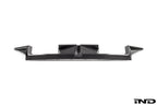 BMW G87 M2 CS exterior carbon rear diffuser showing sleek black carbon fiber with aerodynamic design details