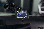 CANchecked MFD32 3.2-inch Gen2 multi-function display installed inside a BMW G87 M2 interior.