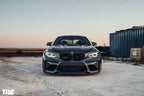 TREVORA BMW M2 F87 OG pre-preg carbon fiber front splitter, exterior car accessory for BMW M2 (2015-2018).