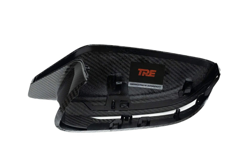 TREVORA carbon fiber wing mirror covers for BMW G8X G42 G2X M-Sport, G80 M3, G82 M4, G87 M2, G20 G340i exterior accessories