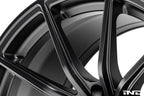 BMW Motorsport G87 M2 racing wheels, 18x10 black alloy wheels on white background, showcasing sporty design.