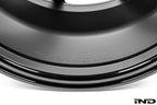 BMW Motorsport G87 M2 racing black 18x10 wheels set with white background, showcasing sleek, high-performance alloy wheels.