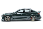 ADRO G80 M3 Carbon Trunk Spoiler V2 on BMW G80 M3 showing side view of sleek carbon fiber exterior accessory
