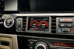 CANchecked E9X M3 interior with 2.8-inch Gen2 multi-function display installed in BMW E92 3-Series LHD vehicle.