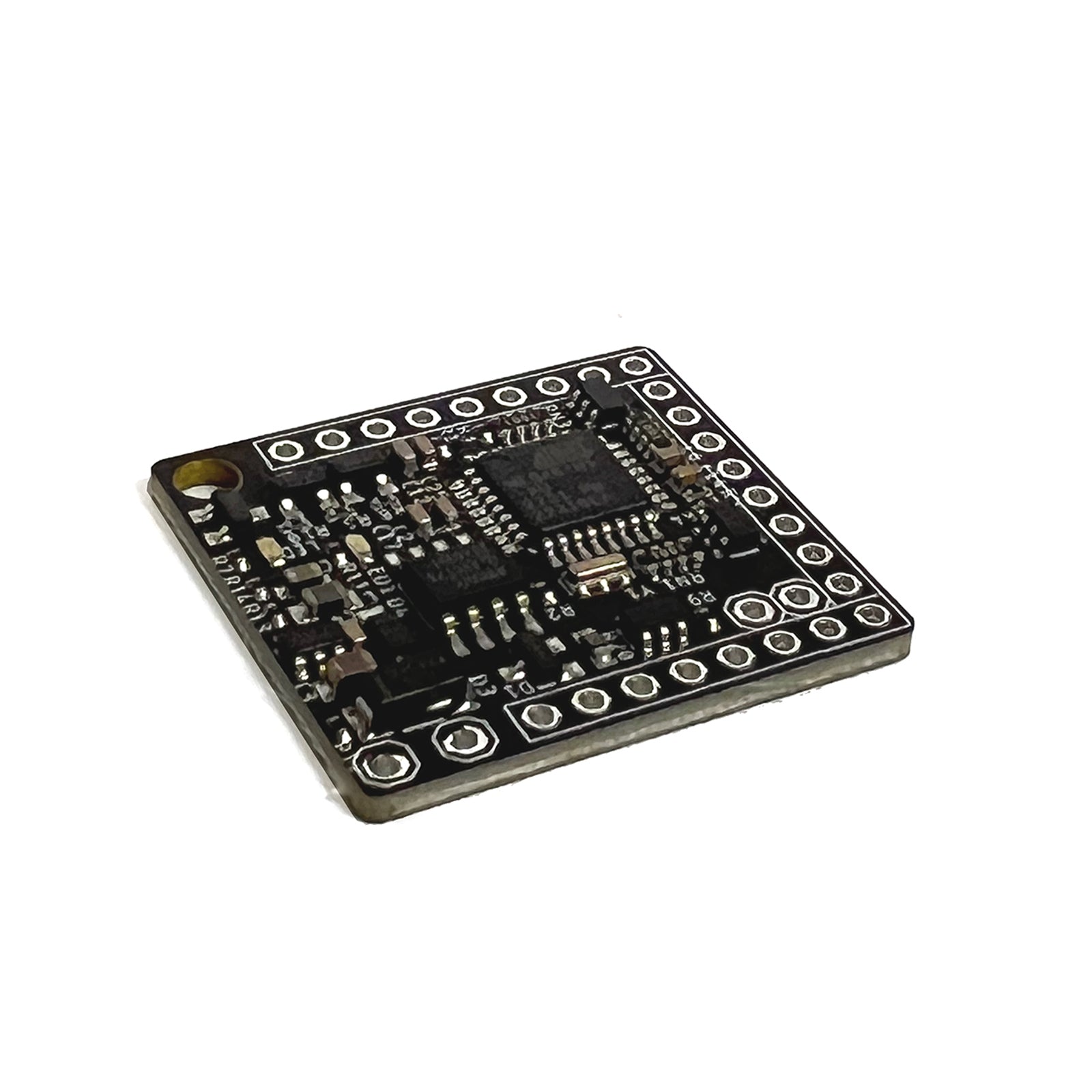 Module that provides 17 inputs: 8 for switches on a white background
