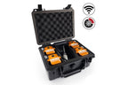 CANchecked Brake Temperature Monitor Wireless with Comprehensive Charging and Storage Box product photo on white background
