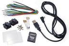 The vehicle-specific CANchecked MFD28 Gen2 for your Audi 80/100/200/V8 installation components product photo on white background
