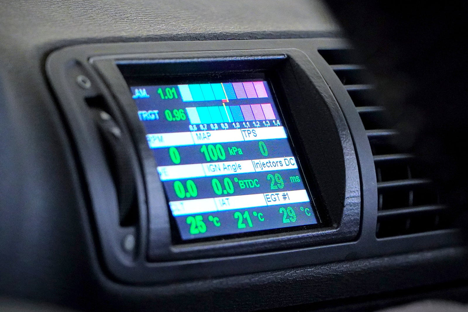 The vehicle-specific CANchecked MFD32 Gen2 for your Audi A3/S3 8L FL installed photo

