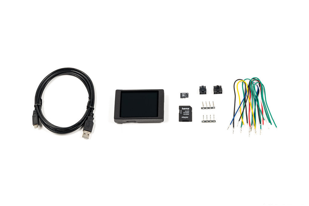 The vehicle-specific CANchecked MFD32 Gen2 for your Audi A3/S3 8L FL product photo on white background
