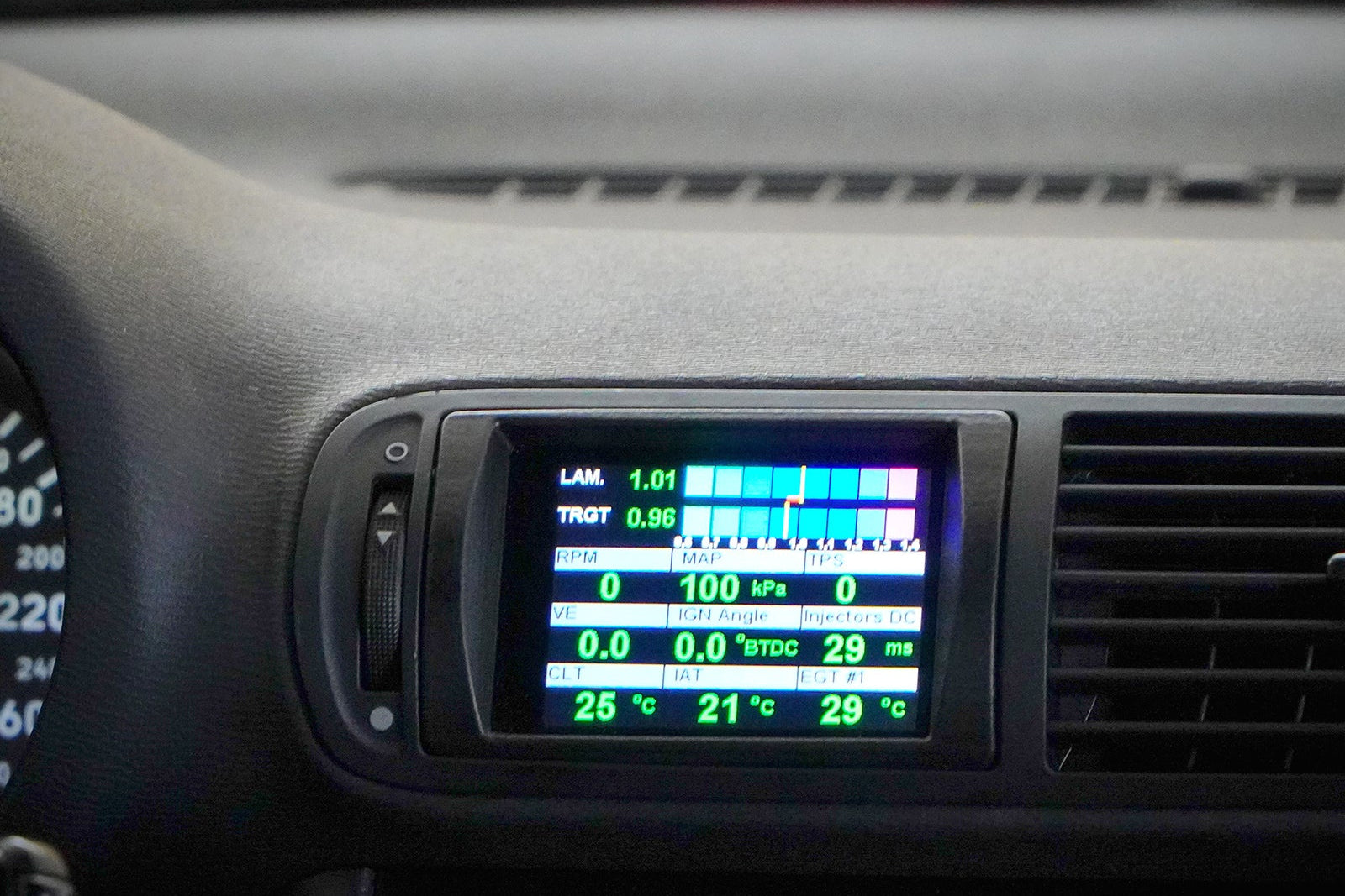 The vehicle-specific CANchecked MFD32 Gen2 for your Audi A3/S3 8L FL installed photo
