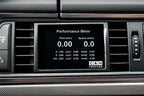 CANchecked 3.2" Gen2 multi-function display installed in Audi C7 S6, S7, A6, and A7 interior dashboard, LHD model.