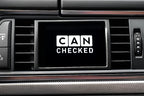 CANchecked 3.2-inch Gen2 multi-function display installed in Audi C7 S6, A6, S7, A7 interior for enhanced dashboard info.
