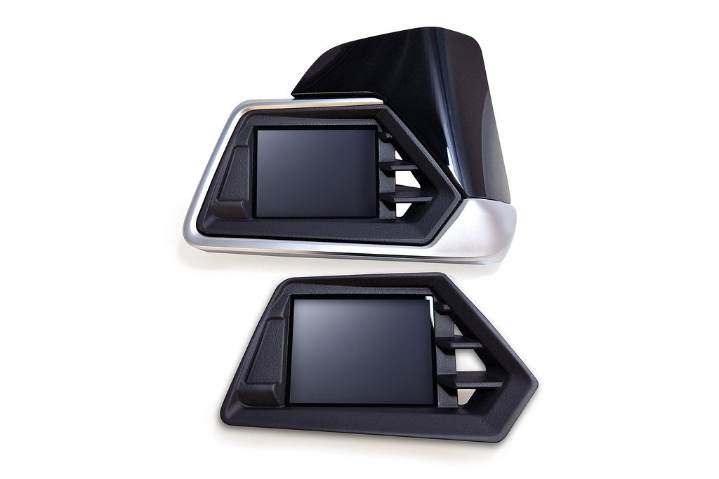 CANchecked G8X M2/M3/M4 multi-function display in preassembled vent housing, 3.2" Gen2 interior display for BMW G87 G80 G82 models