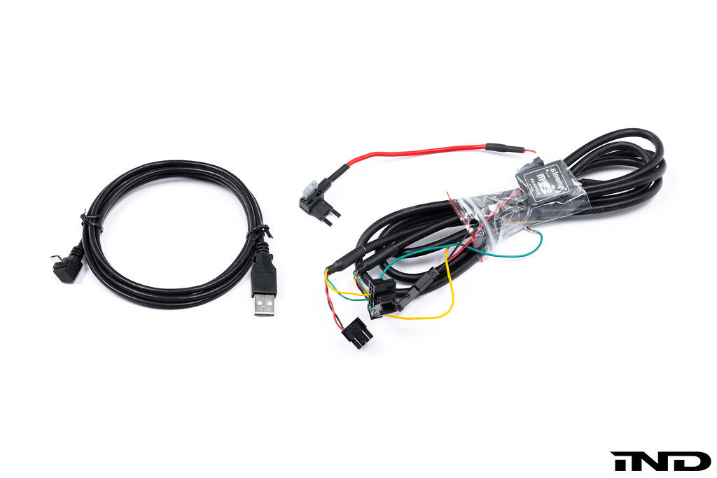 CANchecked G8X M2/M3/M4 3.2" Gen2 Multi Function Display installed in BMW G87 G80 G82 interior, white background.