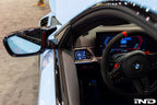 CANchecked G8X M2/M3/M4 Multi Function Display 3.2" Gen2 installed in BMW G87 G80 G82 interior, preassembled for easy fitting