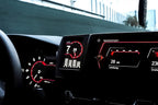 CANchecked A90 MK5 GR Supra 3.2" Gen2 Multi Function Display installed inside the vehicle interior.