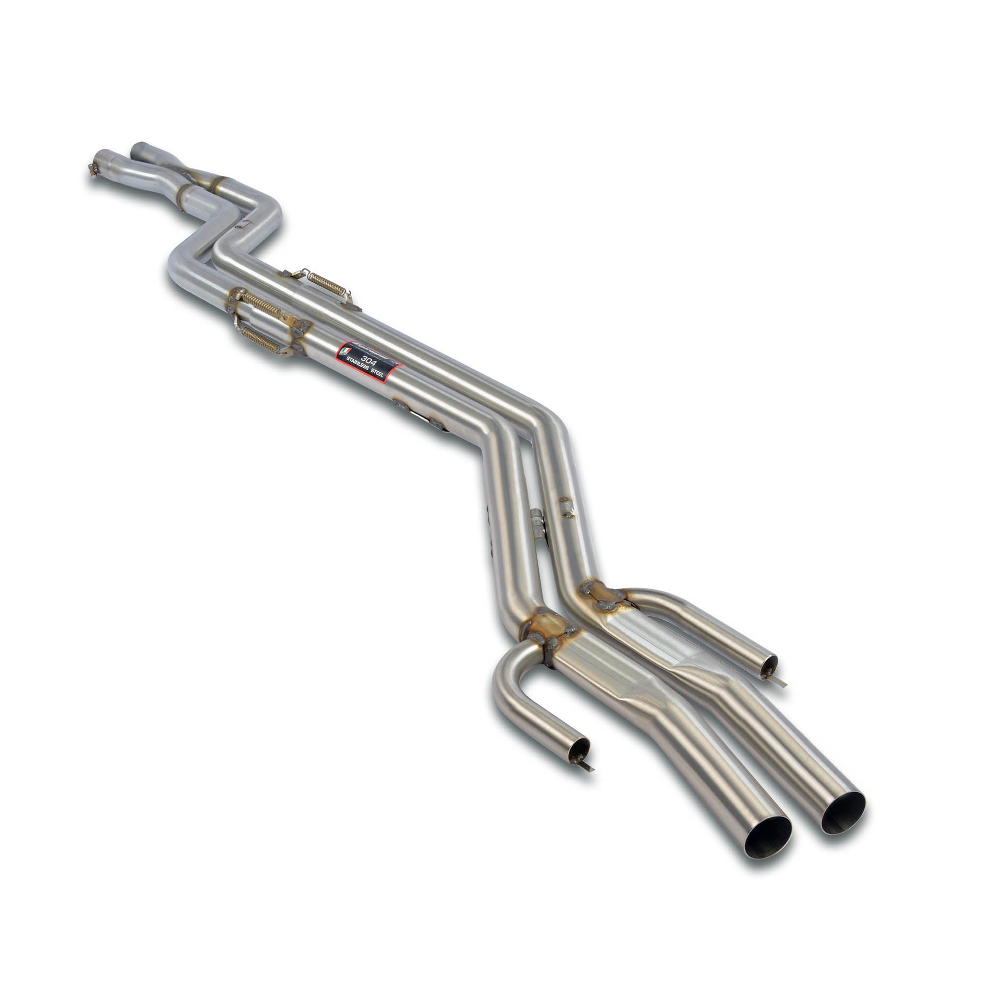 Supersprint BMW E30 M3 Center X-Pipe - 2x60mm
