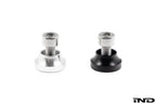 Downstar BMW License Plate Dress Up Hardware kit with decorative fasteners displayed on a white background.