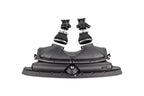 Eventuri black carbon intake system for Audi C8 RS6 and RS7, showcasing sleek matte finish and high-performance design.
