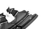 Eventuri black carbon intake system for Audi C8 RS6 and RS7, performance air intake with matte finish and sleek design