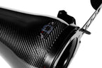 Eventuri black carbon intake system for BMW F7X M135 M235 and X1 X2 M35i models on a white background