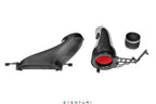 Eventuri black carbon intake system for BMW F7X M135 M235 and X1 X2 M35i B48, featuring performance air intake components.