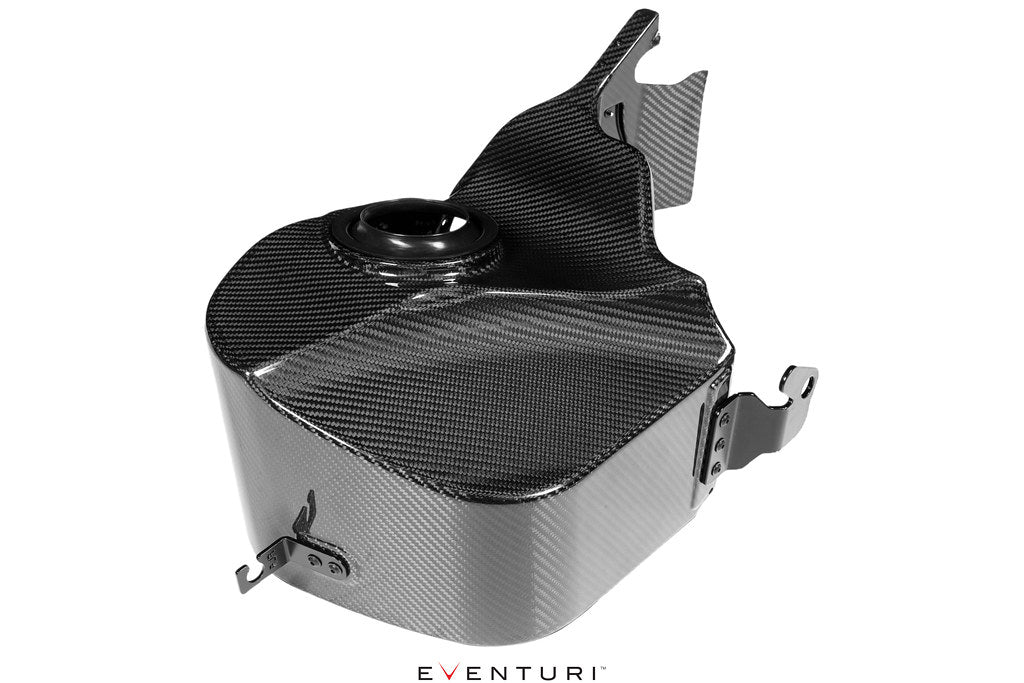 Eventuri carbon intake system for Honda Civic FL5 Type R on white background