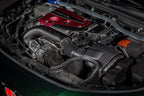 Eventuri carbon intake system installed on Honda Civic FL5 Type R engine bay