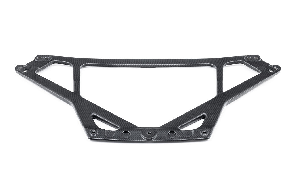 Eventuri matte carbon CSL strut brace for BMW G8X M2 M3 M4 on white background