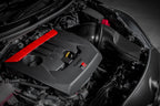 Glossy black Eventuri GR Yaris Carbon Intake System installed in a performance upgrade for the Toyota GR Yaris.