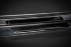Eventuri GR Yaris Carbon Intake System installed, showcasing matte carbon fiber construction and performance design.
