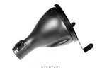 Eventuri GR Yaris Carbon Intake System in matte white, showcasing its sleek performance-oriented design and lightweight carbon construction.